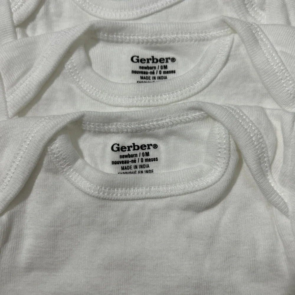 Gerber newborn onesies